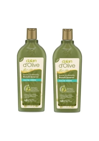 Dalan Dolive Zeytinyağlı Hacim Veren Şampuan 2 x 400 ML