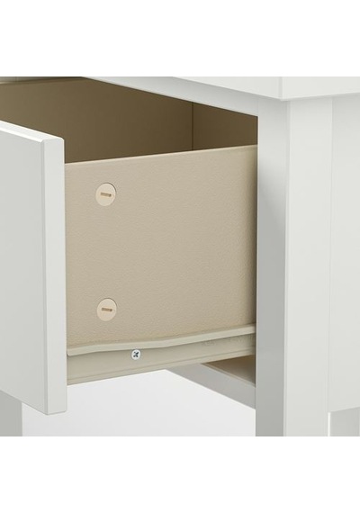 Ikea Gullaberg Komodin, Beyaz, 53x43x69 Cm