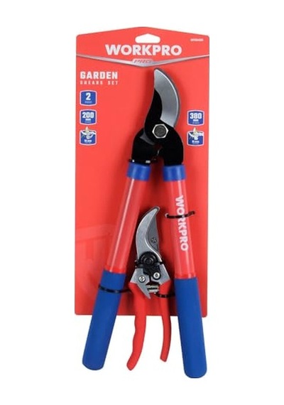 Ayrex Workpro Wp204500 2'li Profesyonel Bağ Bahçe Dal Budama Makası Seti