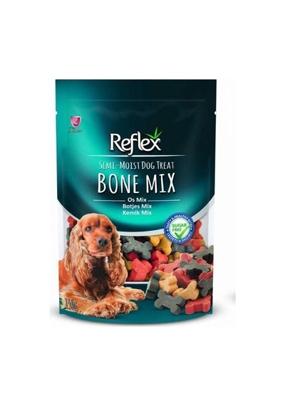 Reflex Semi-moist Köpek Ödül Maması Kemik Şekilli Mix Karışık