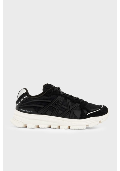 Armani Exchange Logolu Sneaker Ayakkabı Erkek Ayakkabı Xm003608 Af29104 Mc513 Siyah