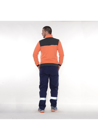 Kışlık Kargo Pantolon 7/7 Gabardin Lacivert