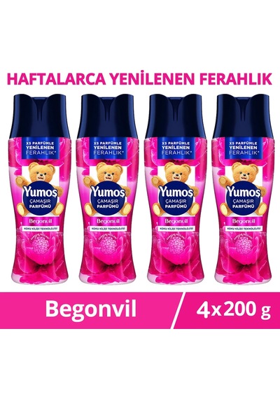 Çamaşır Parfümü Begonvil 200g X4 4'lü Set