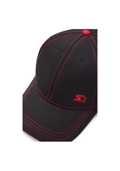 Starter Sheldon Siyah Baseball Cap Nakışlı - Unisex Şapka Siyah