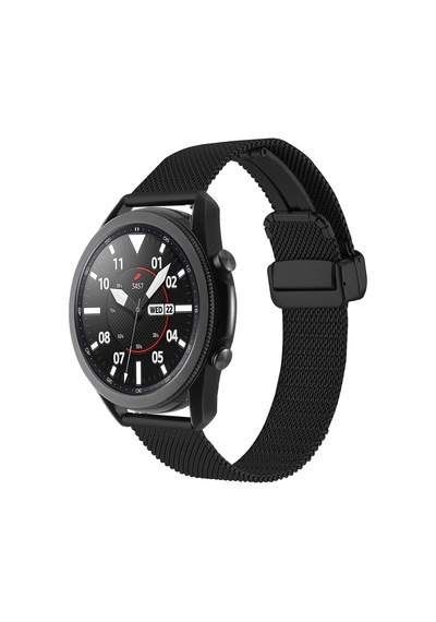Kilifone - Samsung Uyumlu Gear S3 22mm - Kordon 22mm Metal Kordon Krd-85