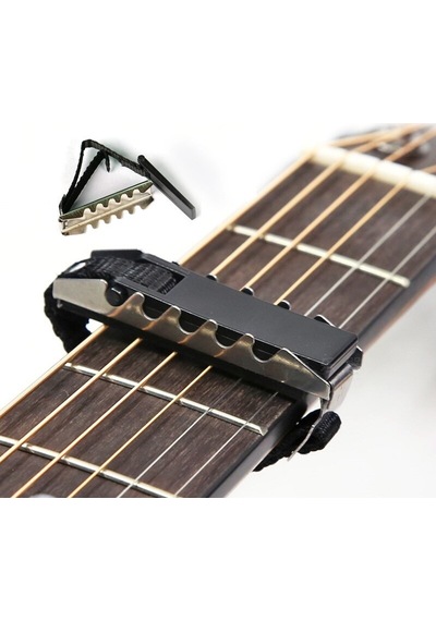 Mitello Cn62 Ipli Sistem Gitar Saz Kapo Kelepçe Metal Aksamlı
