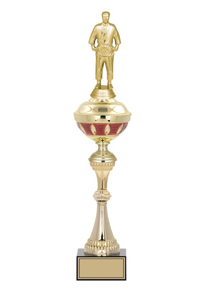 Odak Kupa - Figürlü Kupalar - Judo / Karate Figürlü Kupalar Fg-064 A - 51 Cm Altın - Beyaz