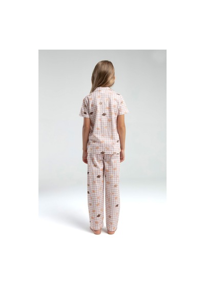 Rolypoly Kız Çocuk Beyaz Pijama Takımı Beyaz