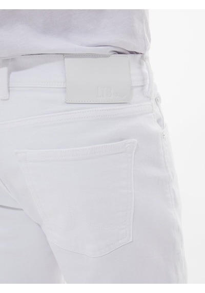 Ltb Elrond Slim Jean Erkek Bermuda Şort 010096054014885 - 100 Beyaz