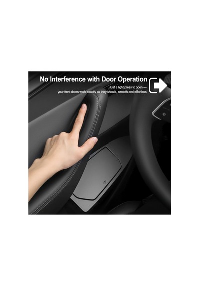 Red Lion Parts Tesla Model Y Juniper Uyumlu Ön Kapı İçi Gizli Çöp Kovası Kapaklı Düzenleyici Organizer