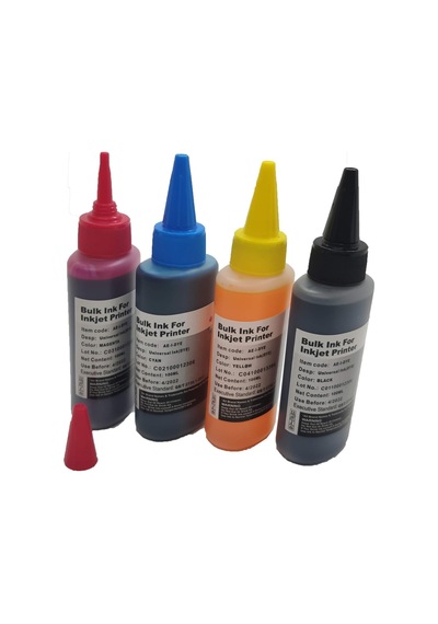 For Canon Pixma İx6850 Kartuş Dolum Mürekkebi Takım 4x100ml 4 Renk Set Mürekkep Muadil Diğer