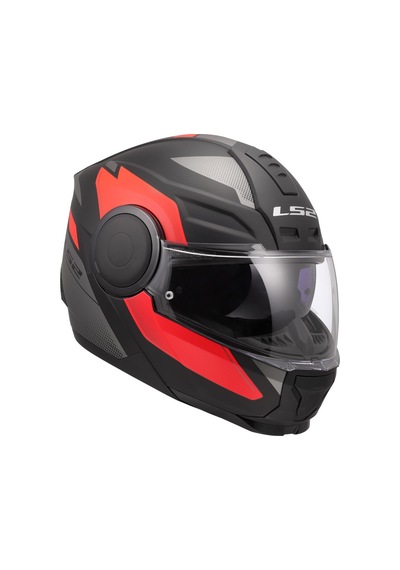 Ls2 Scope 2 Durıa Mat Siyah-kırmızı Kask