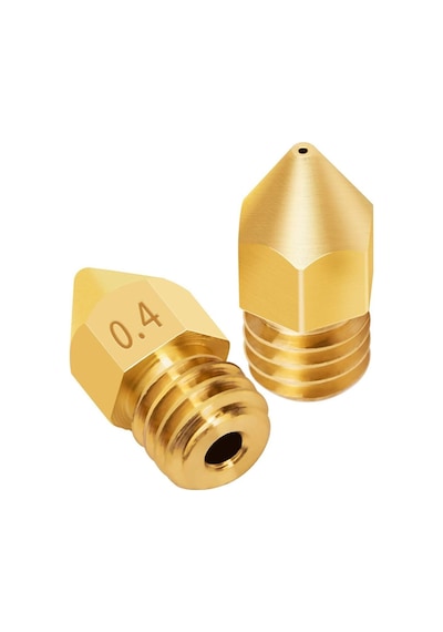 20 Adet Mk8 Nozzle 0.4Mm Ender 3 V2 5 Plus Bluer Uyumlu