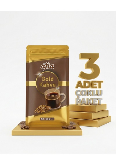 Afia Gold Kahve 3x100 Gr Diğer