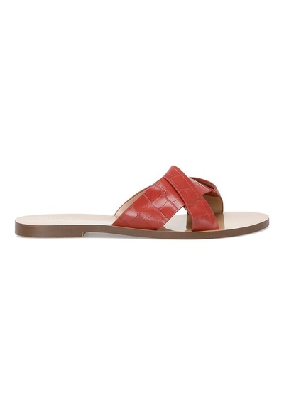 Nine West Capra 2Fx Kadın Düz Terlik-Kırmızı