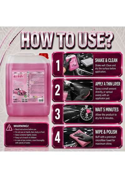 Dvx By Divortex Final Detailer - Kuru Hızlı Cila 5 Kg