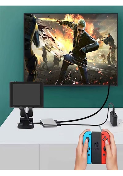 Fh-7 3'ü 1 Arada Usb-c Hub: Usb 3.0, Pd 100w Type-c, 4k/30hz Ultr
