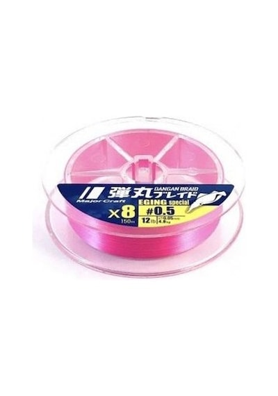 Major Craft Dangan Lrf Ip Db8 Pe 0.8/0.10 MM/6.9 KG/150 Metre Pink