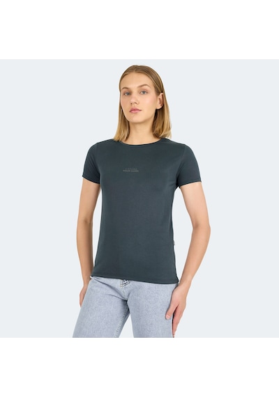 Slazenger PAYTONS Kadın  Antrasit Tişört
