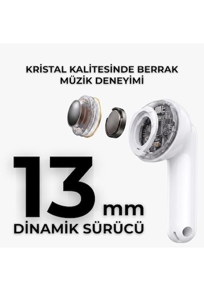 Ap07 Smartpods Tws Kablosuz Bluetooth Kulaklık Beyaz