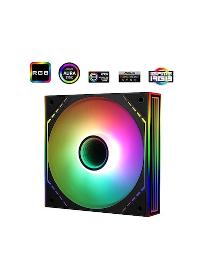 Thermalright Tl-m12-s Argb 120mm Siyah Kasa Fanı