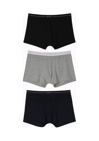Eros Büyük Beden Likralı Toparlayıcı Doğal Pamuklu Azo Test Onaylı Compact 3lü Erkek Boxer Çok Renkli Eros Büyük Beden Likralı Toparlayıcı Doğal Pamuklu Azo Test Onaylı Compact 3lü Erkek Boxer Çok Renkli