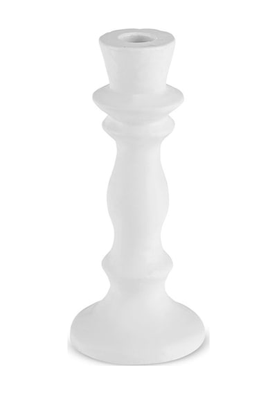 Karaca  Stone Şamdan Beyaz 9,4x9,4x21,2 cm