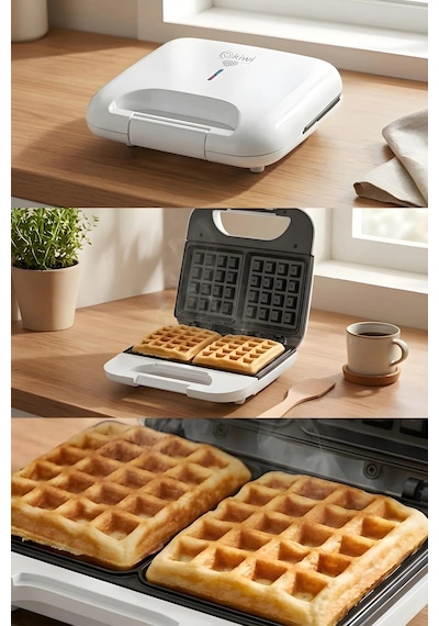 Kiwi KSM-2405W 750 W Waffle Makinesi