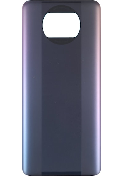 Xiaomi Poco X3 Pro Uyumlu Arka Pil Batarya Kapağı M2102j20sg M2102j20sı - Siyah