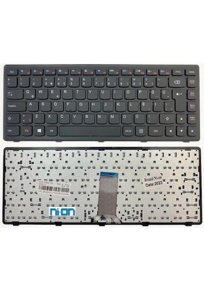 Nion Lenovo 2521114 Uyumlu Laptop Notebook Klavye Siyah Tr