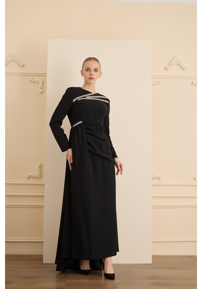 Senna Mıranda Dress Siyah Siyah