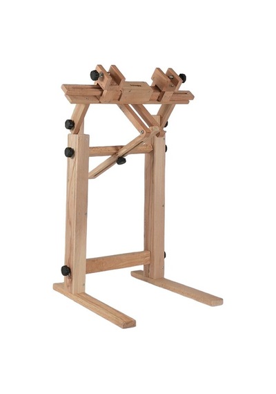Kasnak Tutucu Ahşap Ayaklı Stand 20cm İle 100cm Arası Tüm İğneli/telli Kasnak Bağlanabilir Özellik