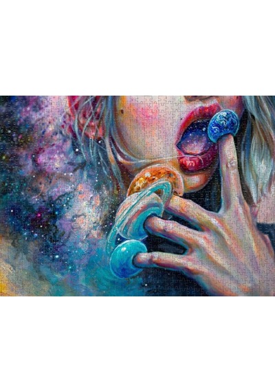 Nova Puzzle Dünya Parmaklarımın Ucunda 1000 Parça Puzzle