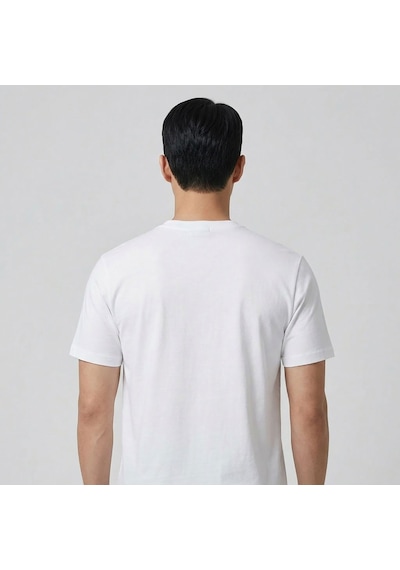 Beyaz Fila Erkek Günlük T-shirt Sagano Fam1211.10001