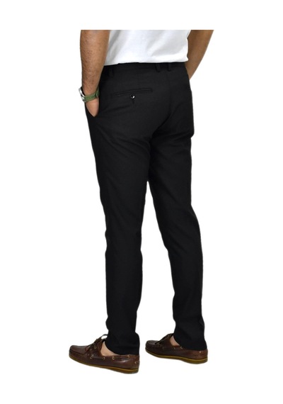 Notra Erkek Silim Fit Kumaş Pantolon Lincoln 198 Bgl-st04487 Siyah