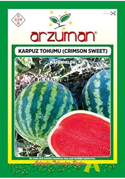 Crimson Sweet Karpuz Tohumu, 100 Adet