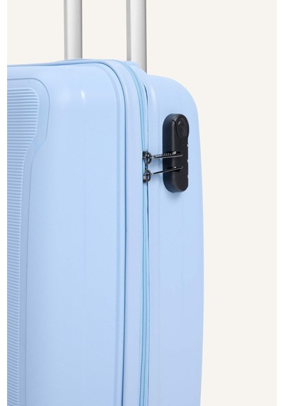 Defacto Unisex Sert Kapaklı Küçük Boy Valiz H2407axnsbe812 Mavi-be812