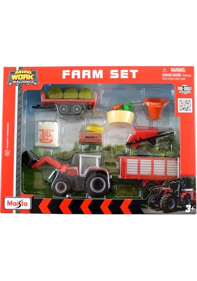 Maisto Çiftlik Seti Küçük - Massey Ferguson