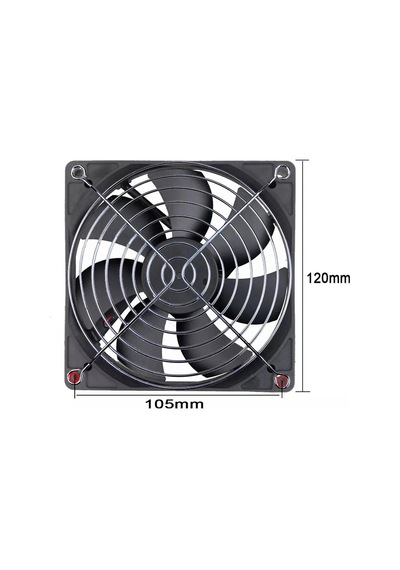 120x120mm Metal Fan Kapağı Fan Teli