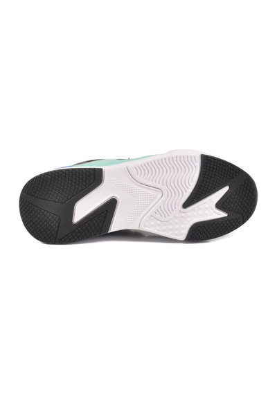 United Colors Of Benetton Siyah Beyaz Bağcıklı Memory Foam Unisex Spor Ayakkabı Bnı-11109 G Siyah - Beyaz