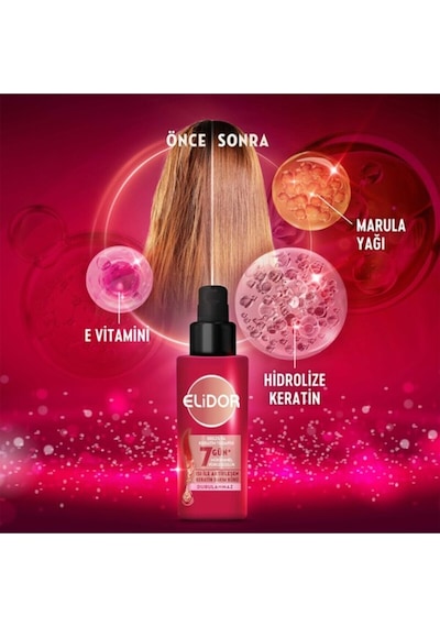 Sıvı Saç Bakım Kürü 90 Ml Keratin Marula...vegan