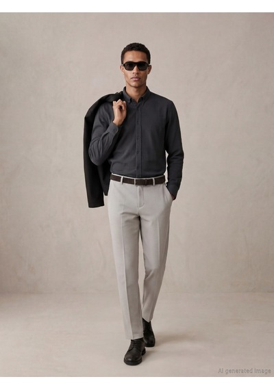 Lcw Vision Antrasit Slim Fit Erkek Gömlek