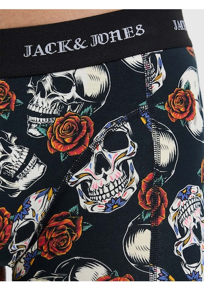 Jack & Jones Murphy Erkek 3'lü Boxer 12283379-ttn Çok Renkli