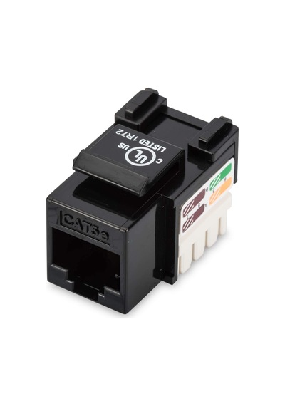 Digitus Dn-93501 Dıgıtus Cat5E Keystone Jack Siyah Renk Rj-45
