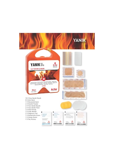 Dr Plus İlk Yardım Çantası Yanık Ev Ofis Mini Kit