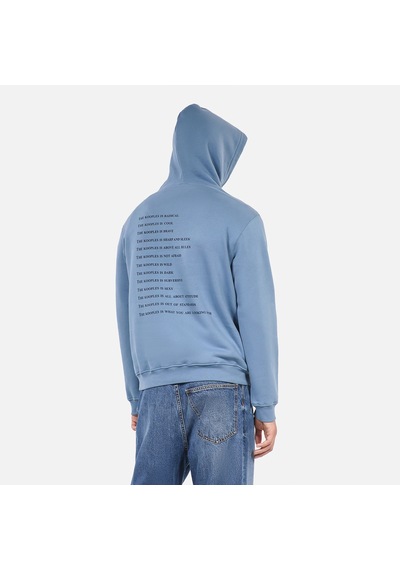 The Kooples Erkek Mavi Sweatshırt