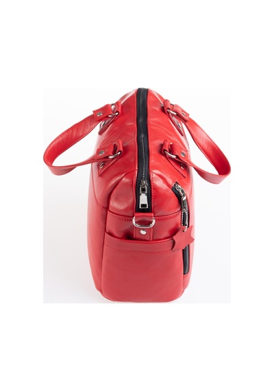 Derinss Leather Derinss Dkb0049 Hakiki Deri Kırmızı Kadın El Ve Omuz Çantası 001