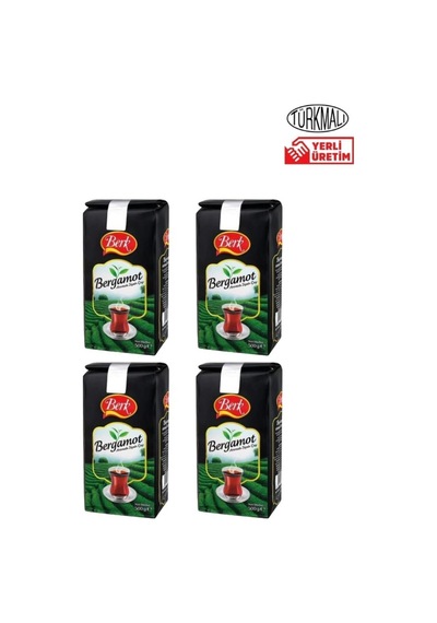 Bergamot Aromalı Çay 500 Gr X4 Adet 2 Kg