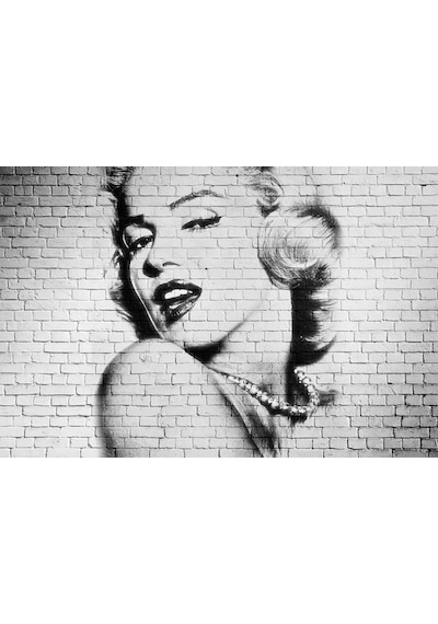 Marilyn Monroe Duvar Kağıdı - 3D Taş