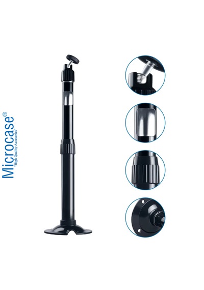 Microcase Metal Uzayabilen Döner Başlıklı Cctv Kamera Projeksiyon Duvara Monte Askı Aparatı-al5282